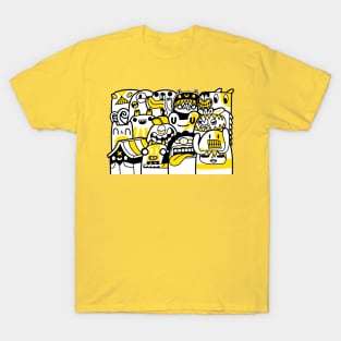 Doodle YELLOW CAB T-Shirt